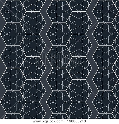 Abstract seamless geometric islamic wallpaper pattern for your design