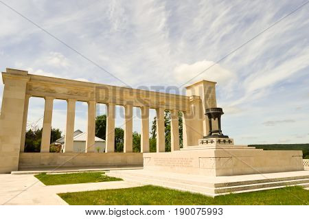 Monument of Pennsylvania Located on the heights of Varennes in Argonne en Meuse