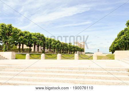 Monument of Pennsylvania Located on the heights of Varennes in Argonne en Meuse