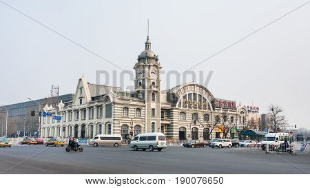 Traffic Near Zhengyangmen East Railway Station