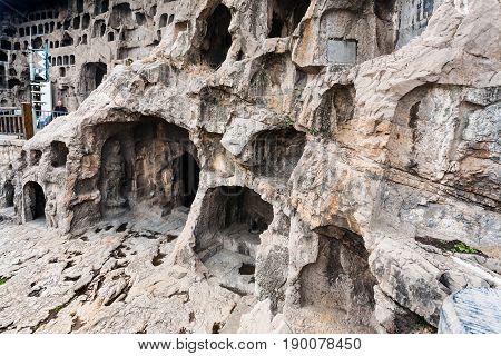 Visitor Near Caves And Grottoes In West Hill