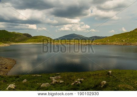 Snowdon Miners Track By Llyn Llydaw