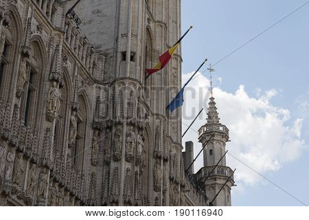 the beautiful City of Brussels in Belgium