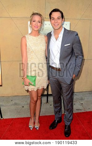 LOS ANGELES - JUN 5:  Anna Camp, Skylar Astin at 