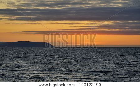 Sunset On North Hill, Minehead