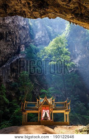 Phraya Nakhon Cave. Khao Sam Roi Yot National Park in Thailand