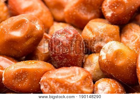 Eleagnus as background. A close . A photo