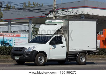 Private Cold Container Truck For Ice And Freed Food Transportation