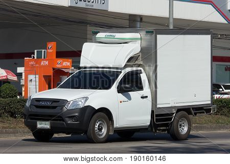 Private Cold Container Truck For Ice And Freed Food Transportation
