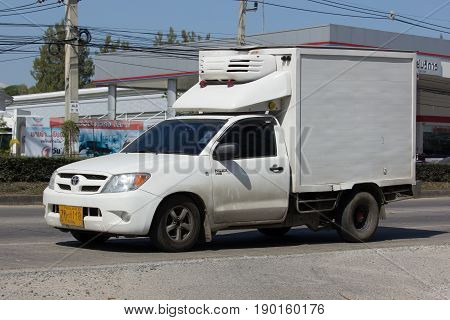 Private Cold Container Truck For Ice And Freed Food Transportation
