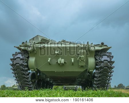 powerful military tanks use for defense and attack