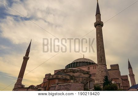 Sunset In Istambul, Turkey.