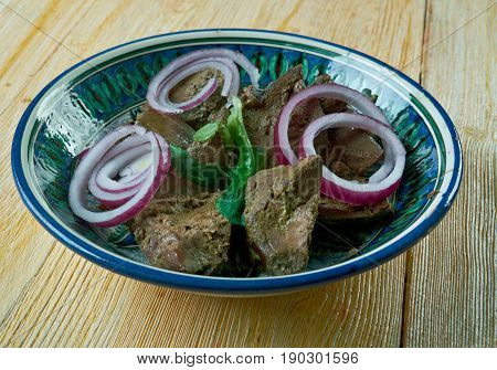 Mazza Uzbek Dish