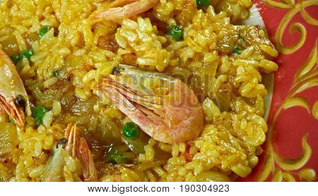 Egyptian Seafood Rice