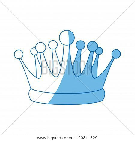 crown kindom royal luxury icon vector illustration