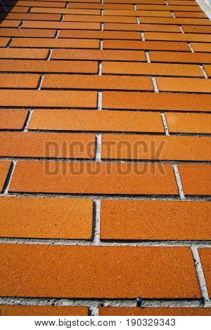 In Mozzate Street Lombardy    Pavement Of  Curch And Wall Marble