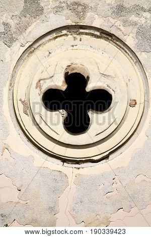 Rose Window  Italy  Lombardy       The Abbiate    Old