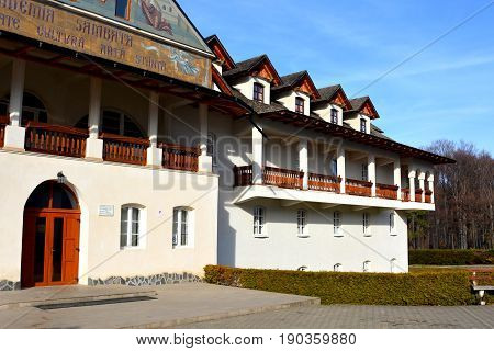 Monastery Sambata, A Romanian Orthodox Monastery In Sâmbăta De Sus, Brașov County, In The Transylvan