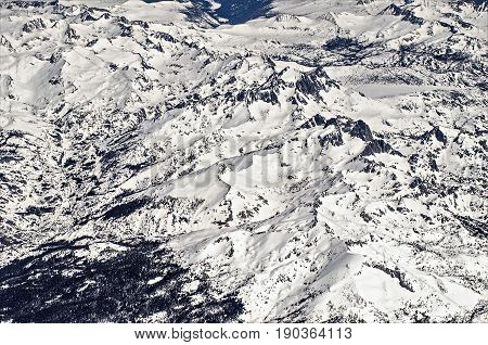 Flying Over The Rocky Mountains In Colorado