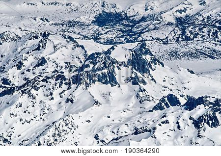 Flying Over The Rocky Mountains In Colorado