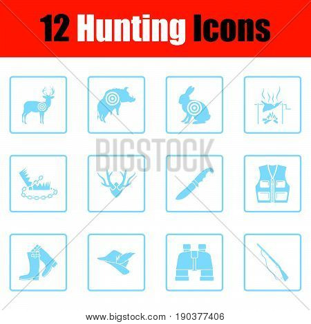 Set Of Hunting Icons