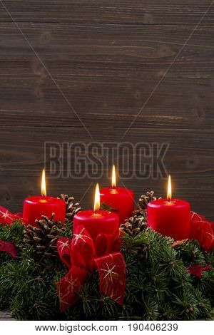 advent wreath for christmas