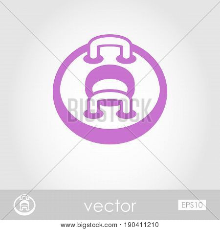 Towable Water Tube Inflatble Boat Floating Raft outline vector icon. Beach. Summer. Summertime. Holiday. Vacation ride water sport eps 10