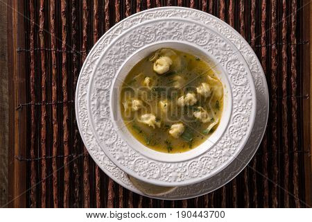 Capeletti In Brodo - Italian Cuisine