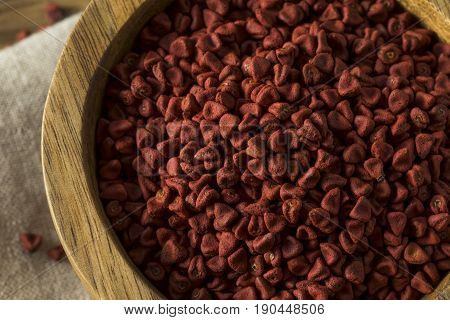 Raw Red Organic Annatto Seeds