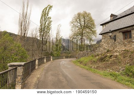 For The Town Of Panticosa In The Pyrenees Of Huesca