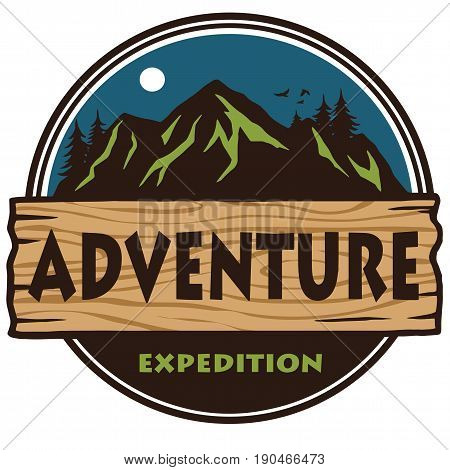 Camping Logo Template Vector Design Illustration Idea