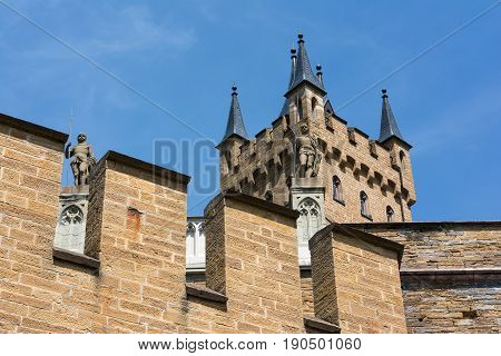 Burg Hohenzollern German European Castle Architecture Ancient Destination Travel Famous Swabia Featu