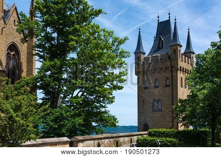 Burg Hohenzollern German European Castle Architecture Ancient Destination Travel Famous Swabia Featu