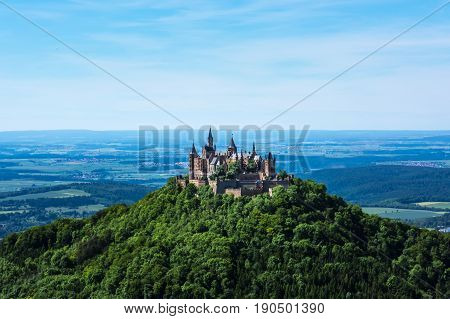 Burg Hohenzollern German European Castle Architecture Ancient Destination Travel Famous Swabia Featu