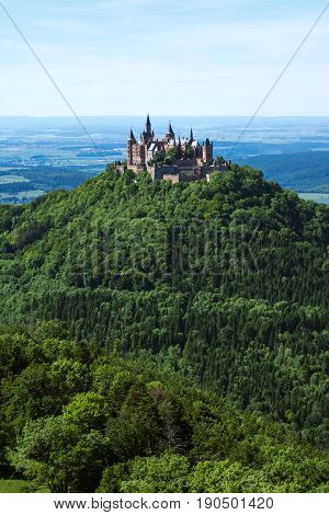 Burg Hohenzollern German European Castle Architecture Ancient Destination Travel Famous Swabia Featu
