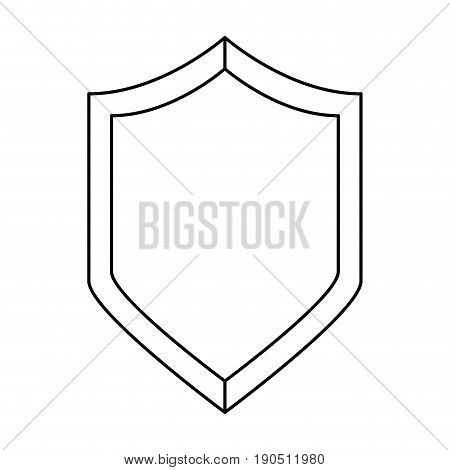 Shield security symbol icon vector illustration graphic design
