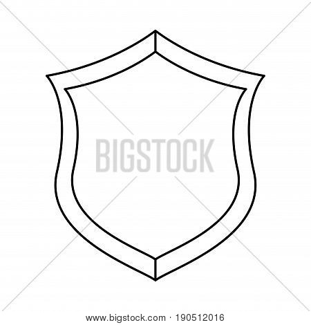 Shield security symbol icon vector illustration graphic design