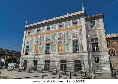 Palazzo San Giorgio In Genoa, Italy