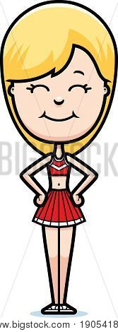 Happy Cheerleader Cartoon Images Illustrations Vectors Free Bigstock