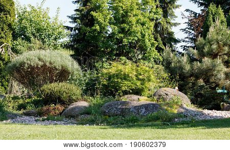 Colorful Spring Garden