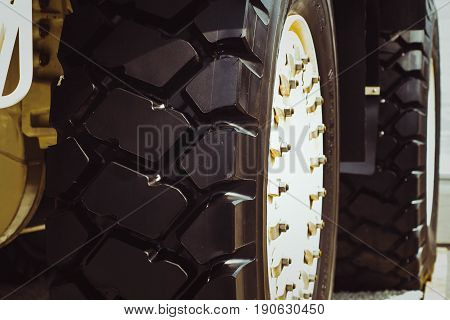 Cargo tires are new at the mining exhibition