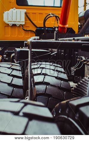 Cargo tires are new at the mining exhibition