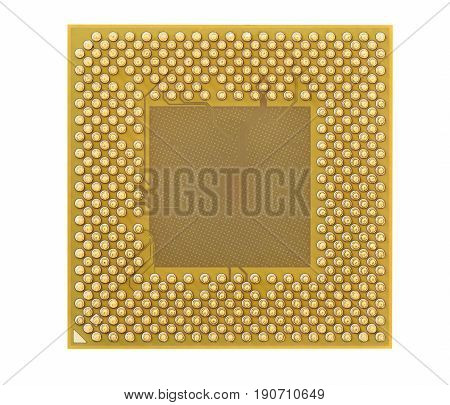 Central Processing Unit Or Computer Chip