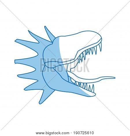 hydra mythological creature monster serpents vector illustration