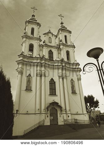 The Church of Resurrection Christ, Vitebsk, Belarus - September 2016