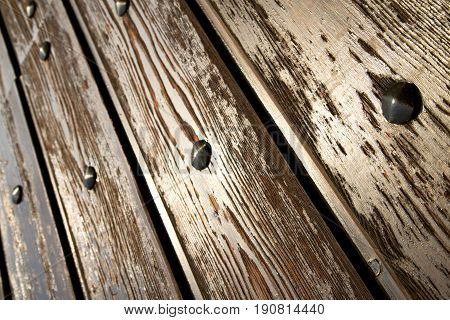 Cheglio  Knocker In A  Door Curch  Closed Wood   Lombardy