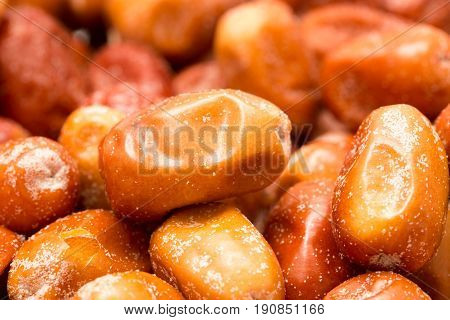 Eleagnus as background . A close A photo