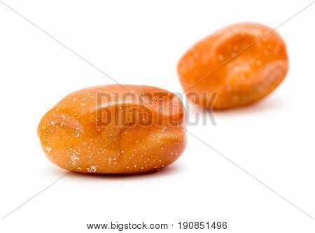 Eleagnus on a white background . A photo