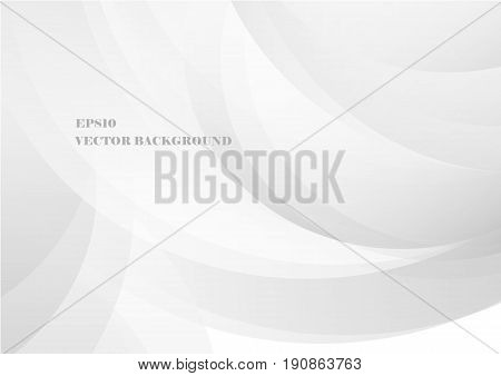 abstract gray curve on background vector illustration