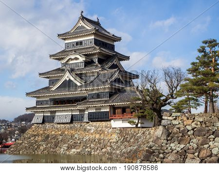 Matsumoto castle in SummerMatsumoto City Nagano Japan